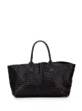 Bottega Veneta Pre-Owned 2000-2007 Medium Lambskin Intreccio Cabat tote bag - Black