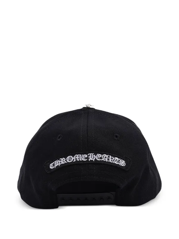 Chrome Hearts Horseshoe Cross Baseball Hat | Black | FARFETCH