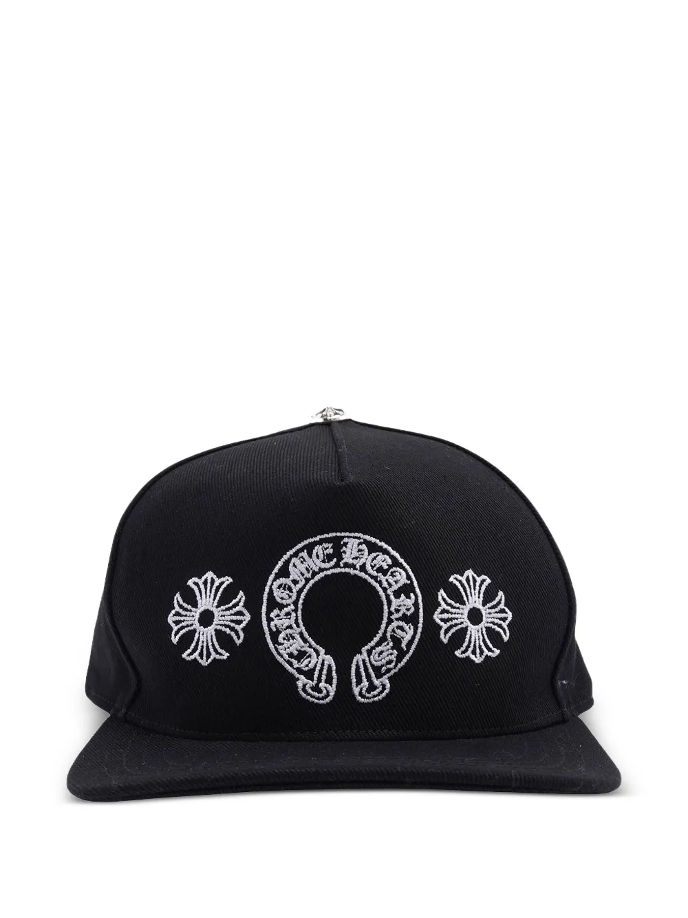 Chrome Hearts horseshoe cross baseball hat | Black | Image 1