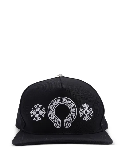 Chrome Hearts horseshoe cross baseball hat