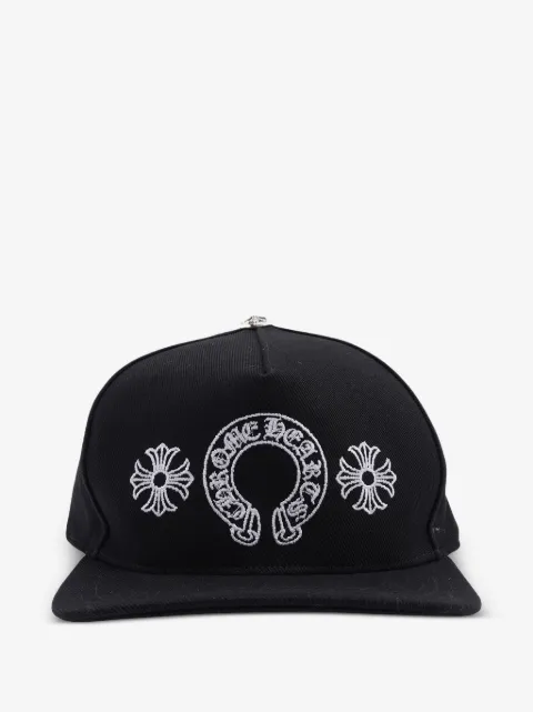 Chrome Hearts horseshoe cross baseball hat
