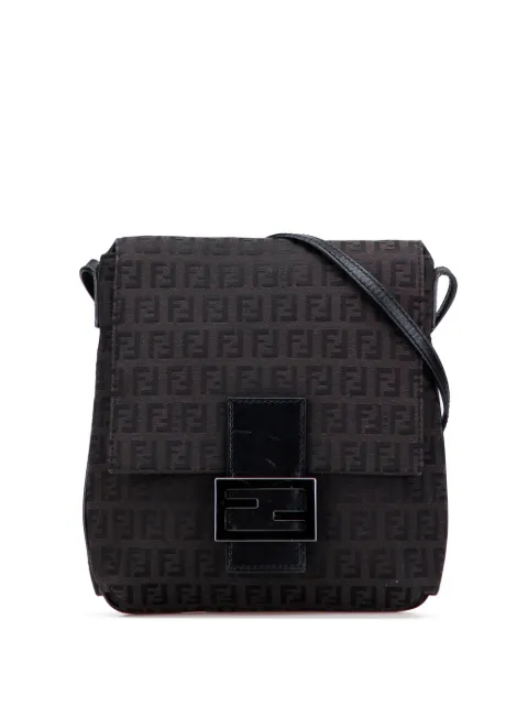 Fendi Pre-Owned 2000-2010 Zucchino Canvas crossbody bag