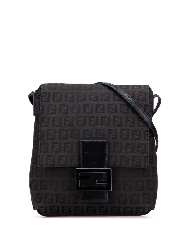 Fendi Pre-Owned 2000-2010 ズッキーノ キャンバス ショルダーバッグ