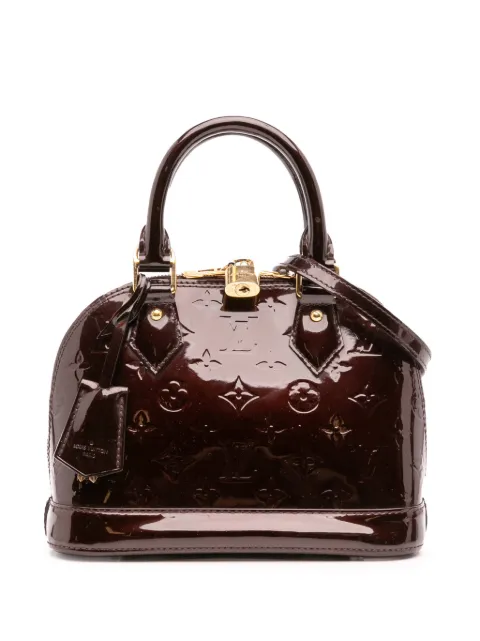 Louis Vuitton Pre-Owned 2013 Monogram Vernis Alma BB satchel