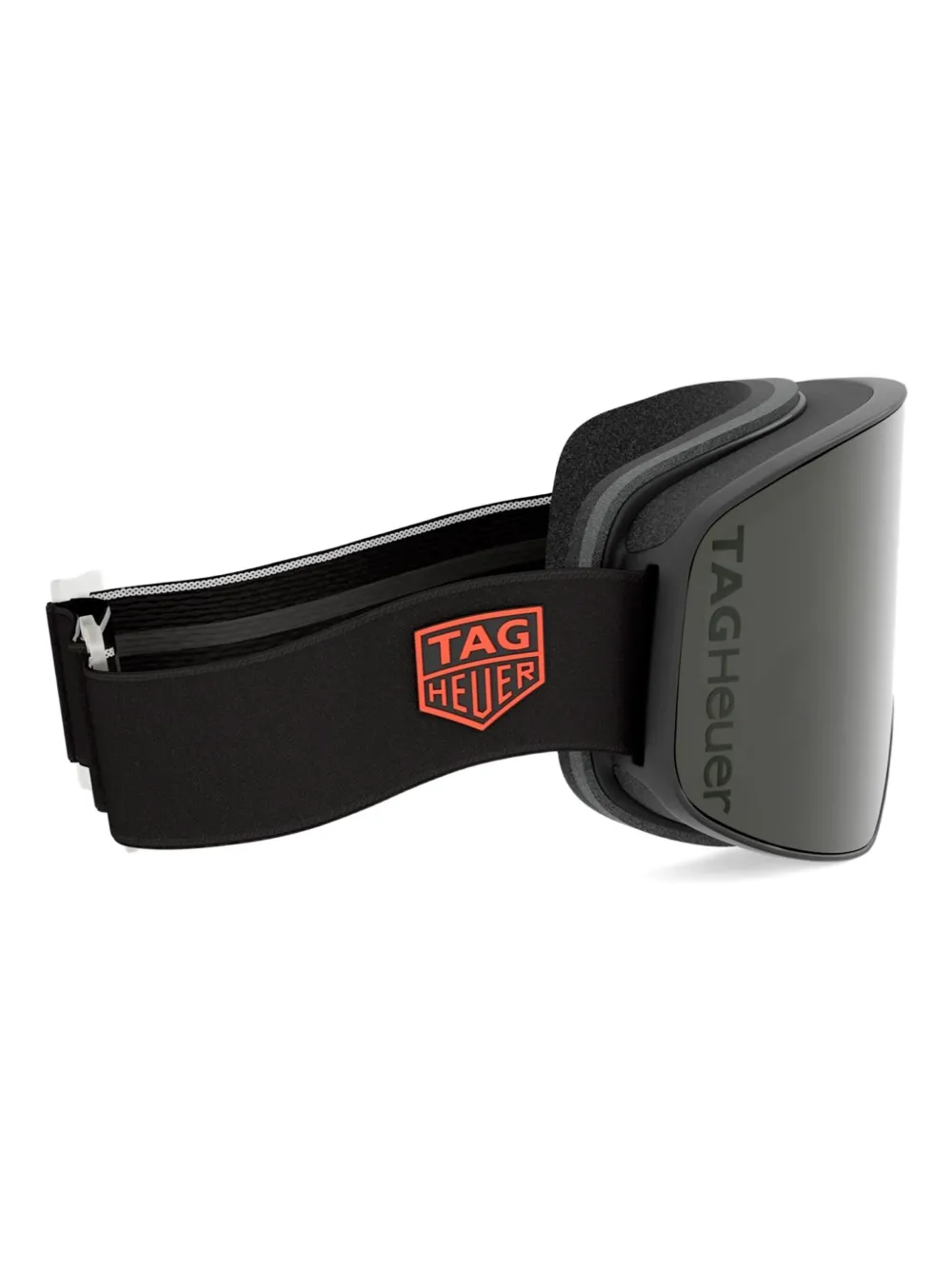 Tag Heuer Eyewear Skibril met logoplakkaat Zwart