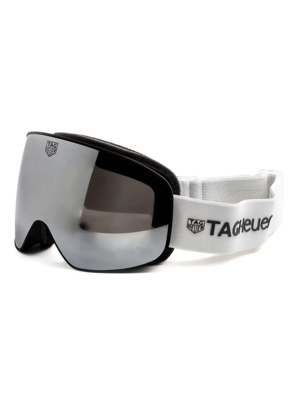 Tag Heuer Eyewear Skibril met spiegelende glazen Zwart