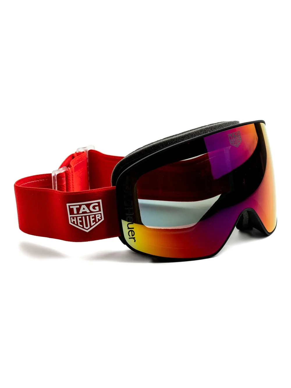 TAG Heuer Skibril met logoband - Zwart