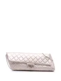 CHANEL Pre-Owned 2008-2009 Reissue 2.55 Metallic Lambskin Clutch With Chain shoulder bag - Silver