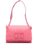 Ferragamo Pre-Owned 2010-2025 Padded Leather Viva Bow crossbody bag - Pink