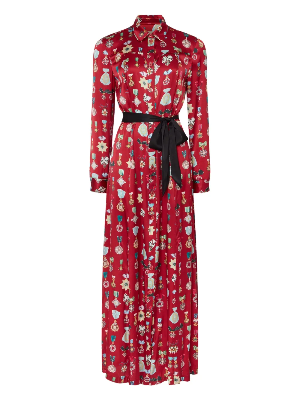 Temperley London Gloriette シャツドレス - レッド Temperley London Gloriette シャツドレス - レッド