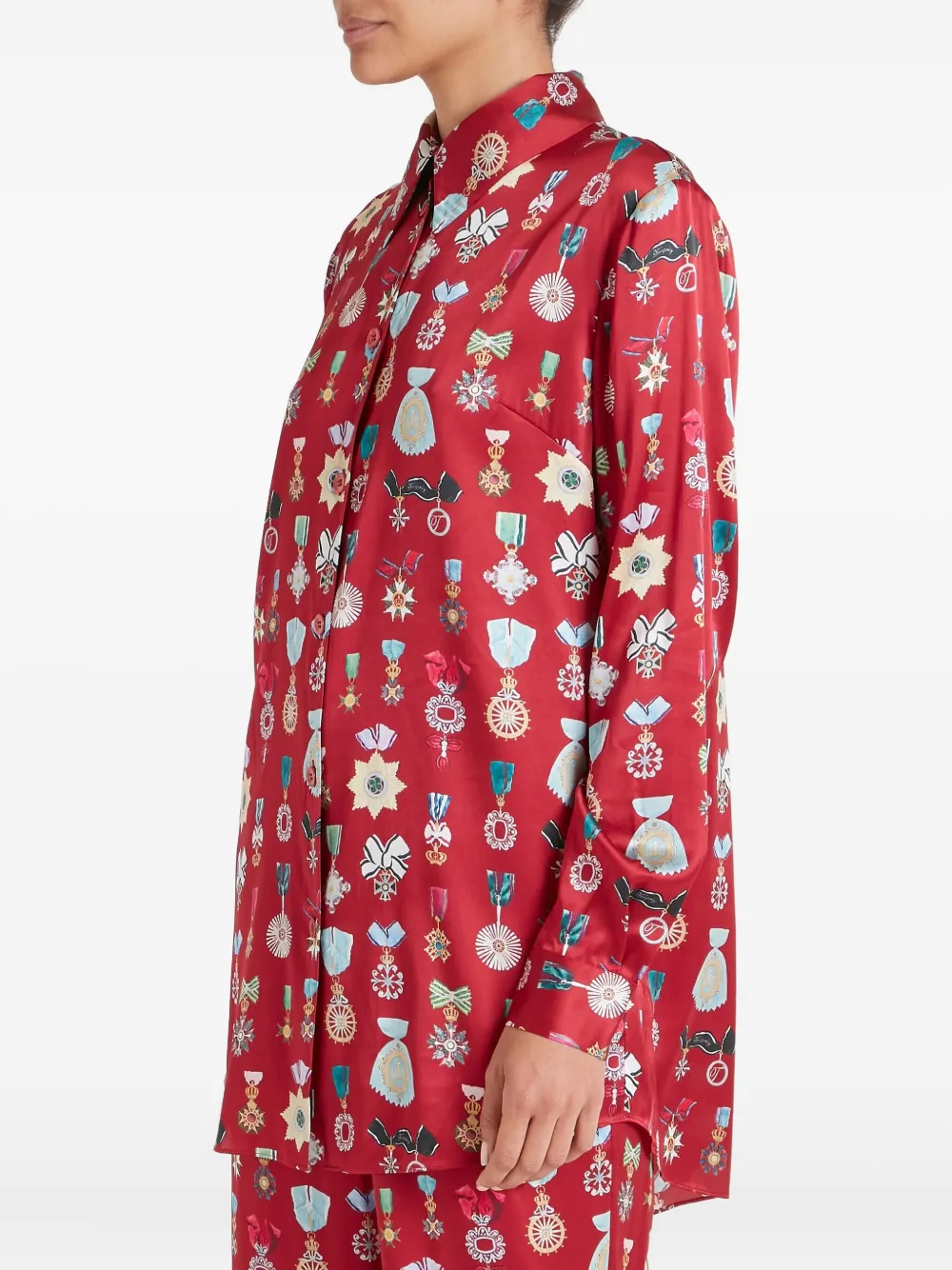Temperley London Gloriette blouse - Rood