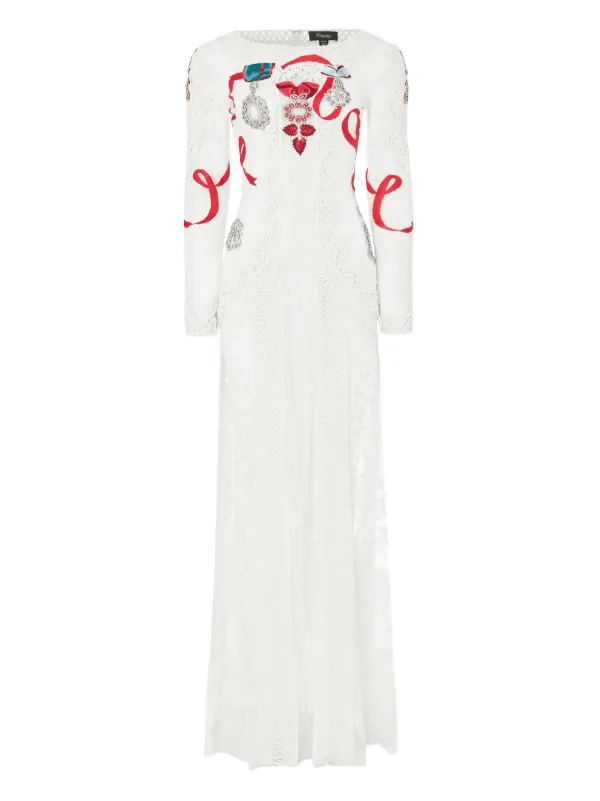 Temperley London Diamantine floral-lace Dress | White | FARFETCH GE Temperley London Diamantine floral-lace Dress | White | FARFETCH GE