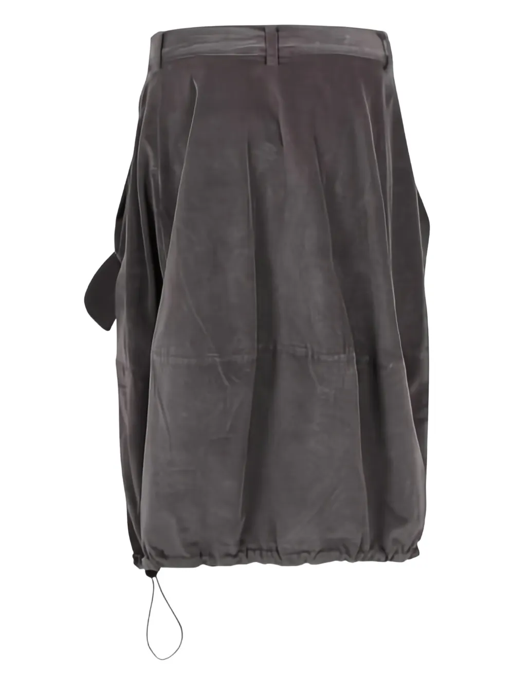 Rundholz Black Label pocket gathered skirt - Grijs