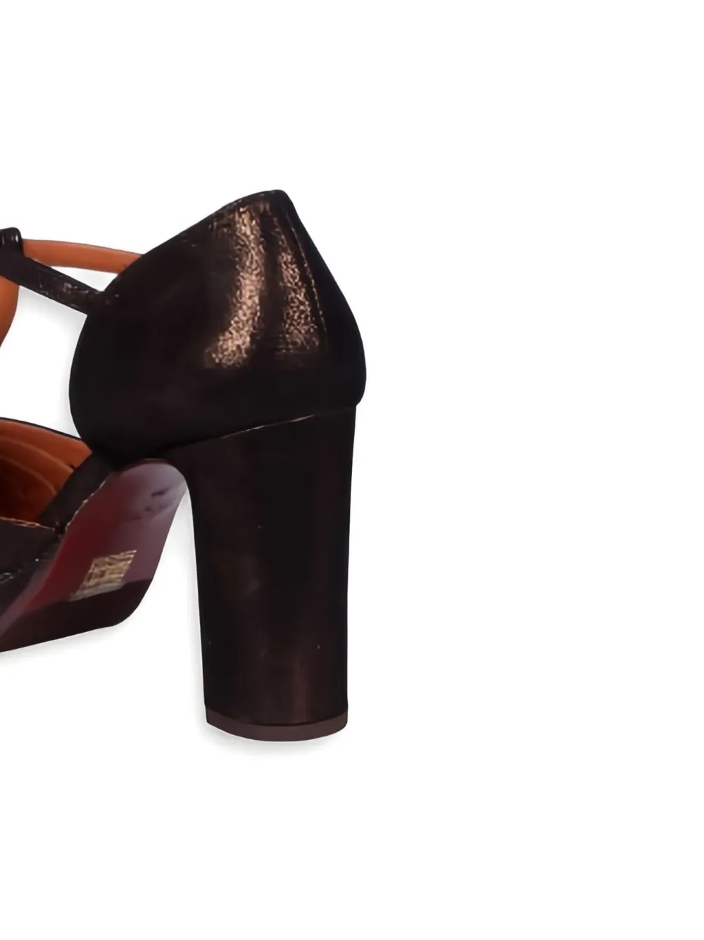 Chie Mihara 85 mm Yaisu pumps met plateauzool en T-bandje Bruin