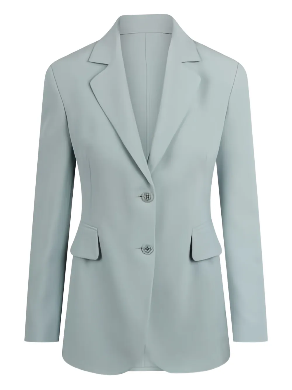 Ermanno Scervino Notched-lapels Blazer In Blue