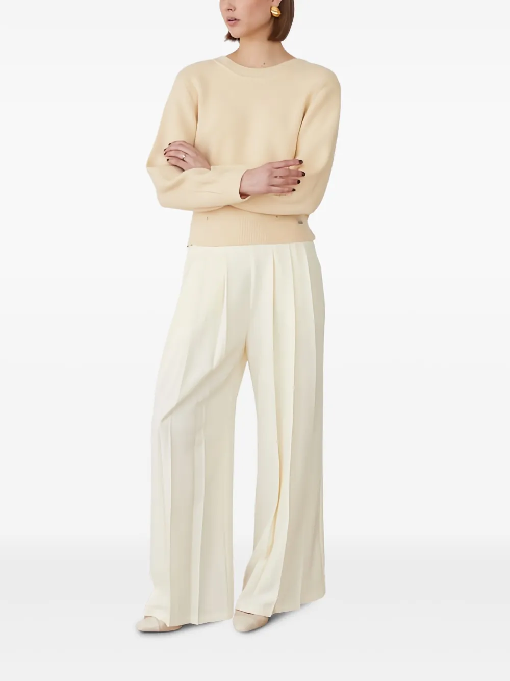 Jovonna Macrame tie sweater | Jumpers | Image 2