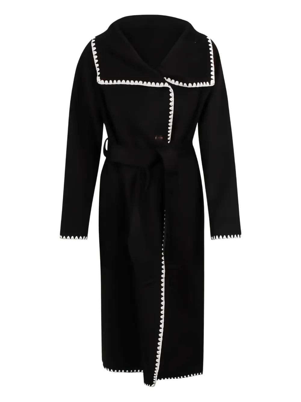 Jovonna douvres belt coat | Black | Image 1