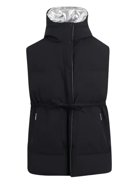 Laminar hooded gilet