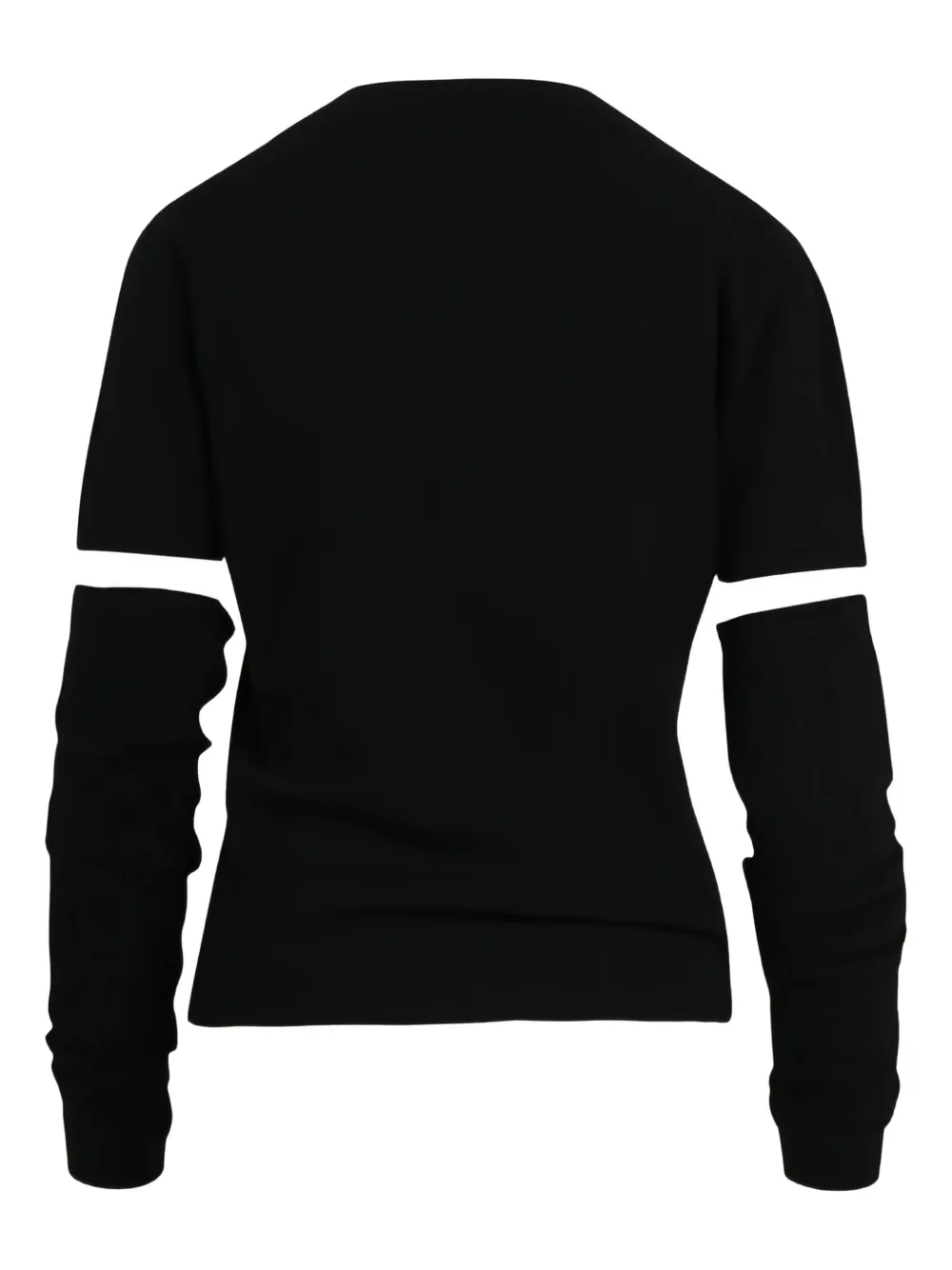 Federica Tosi Gebreide top met uitgesneden details Zwart