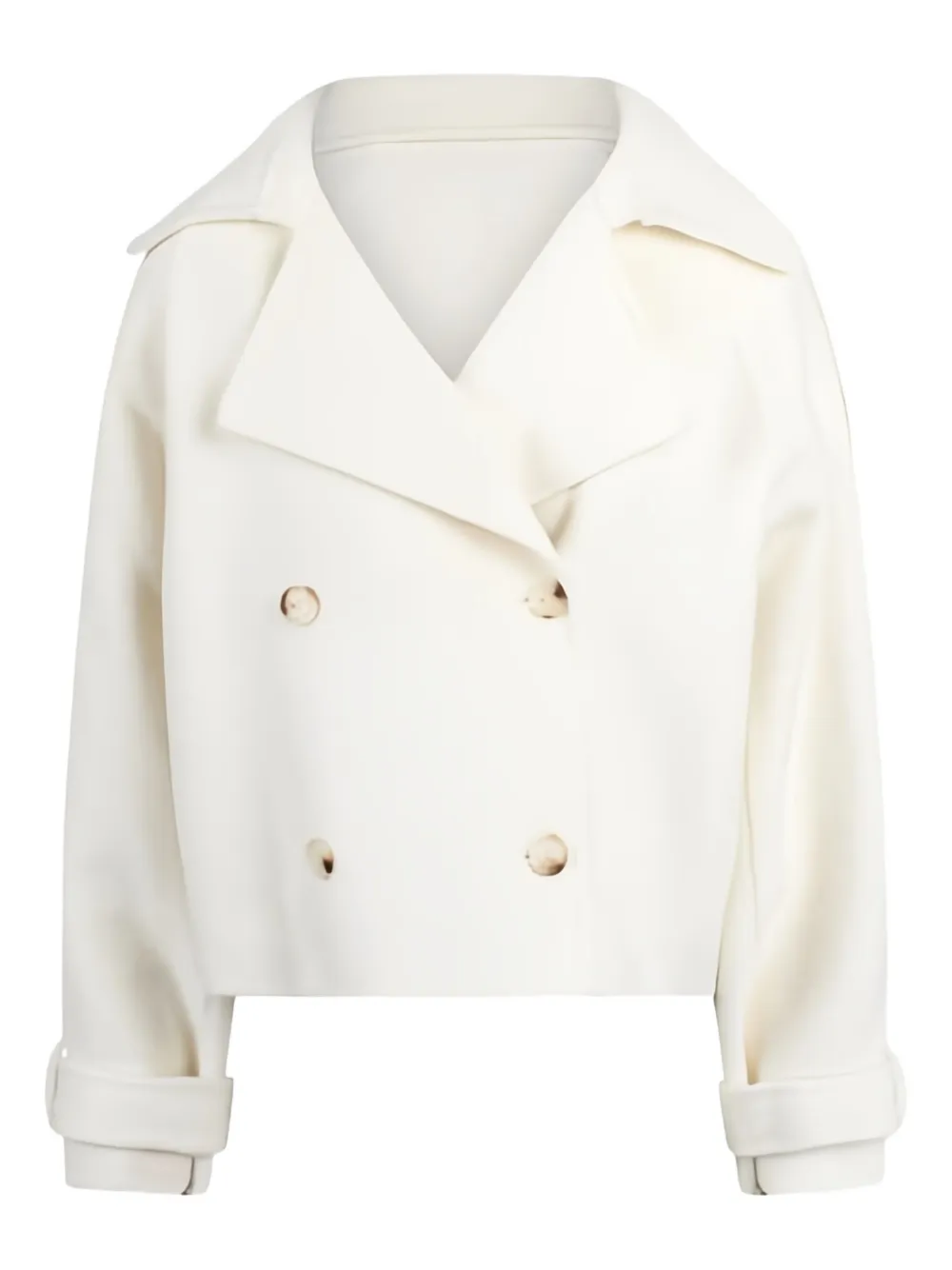 Jovonna Caudal double-breasted wool jacket | Neutrals | Image 1