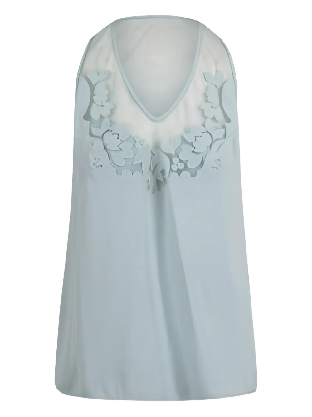Ermanno Scervino Sleeveless Blouse In Brown