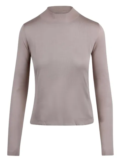 Max Mara mock-neck long-sleeve sweater