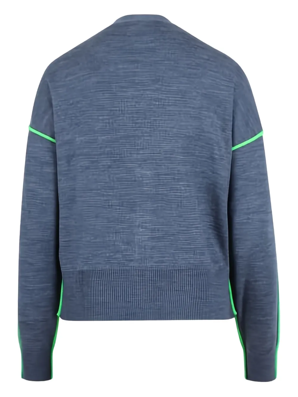 Essentiel Antwerp Contrast-trim Cardigan In Blue