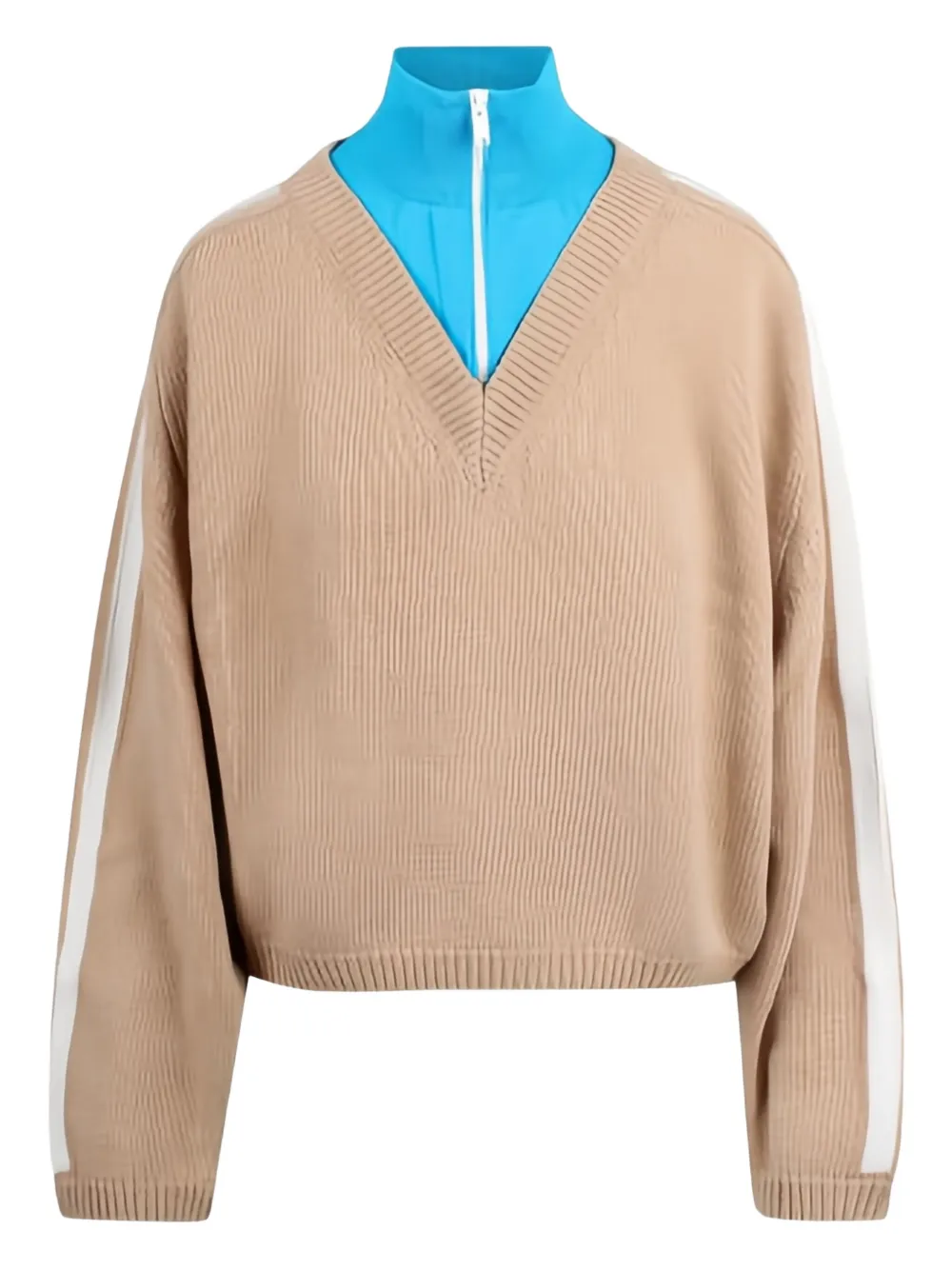 Ssheena suéter con medio cierre | neutro | Image 1