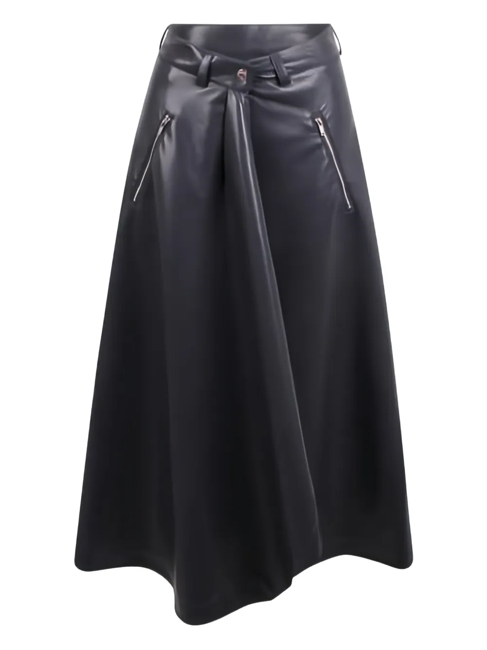 Nanushka Neith zip pocket skirt | Blue | Image 1