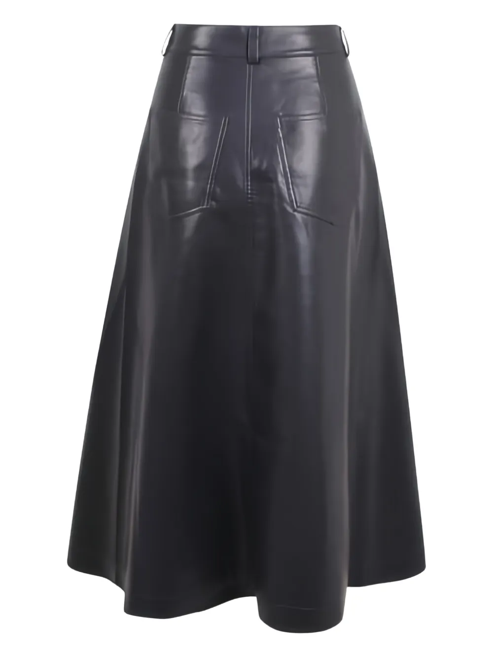 Nanushka Neith zip pocket skirt | Asymmetric & Draped Skirts | Image 2