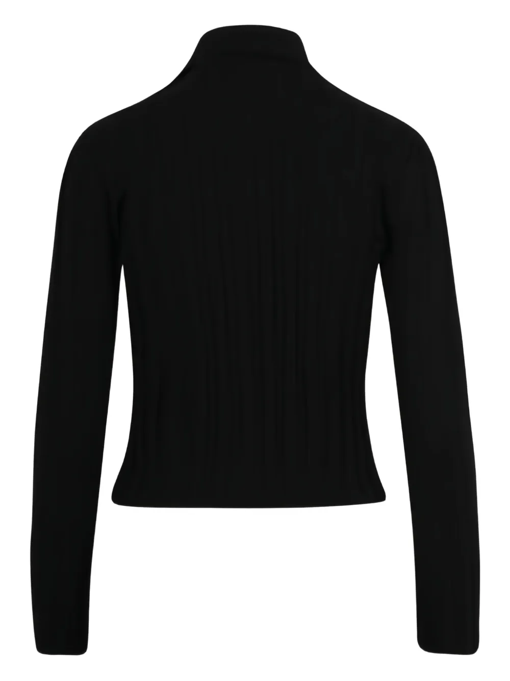 Plan C Ribbed Knitwear In Black