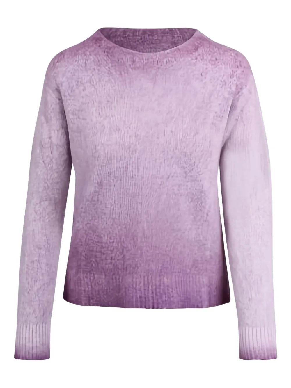 Ploumanac'h Ombre-effect Crew-neck Sweater In Purple