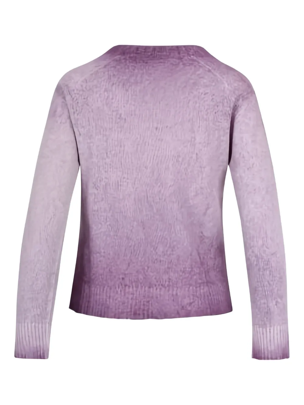 Ploumanac'h Ombre-effect Crew-neck Sweater In Purple