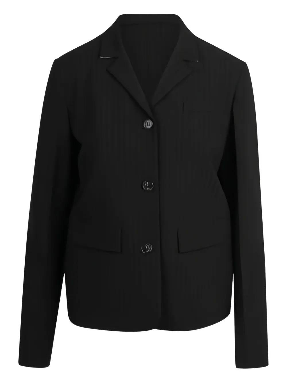 Nº21 pinstripe pocket jacket - Nero