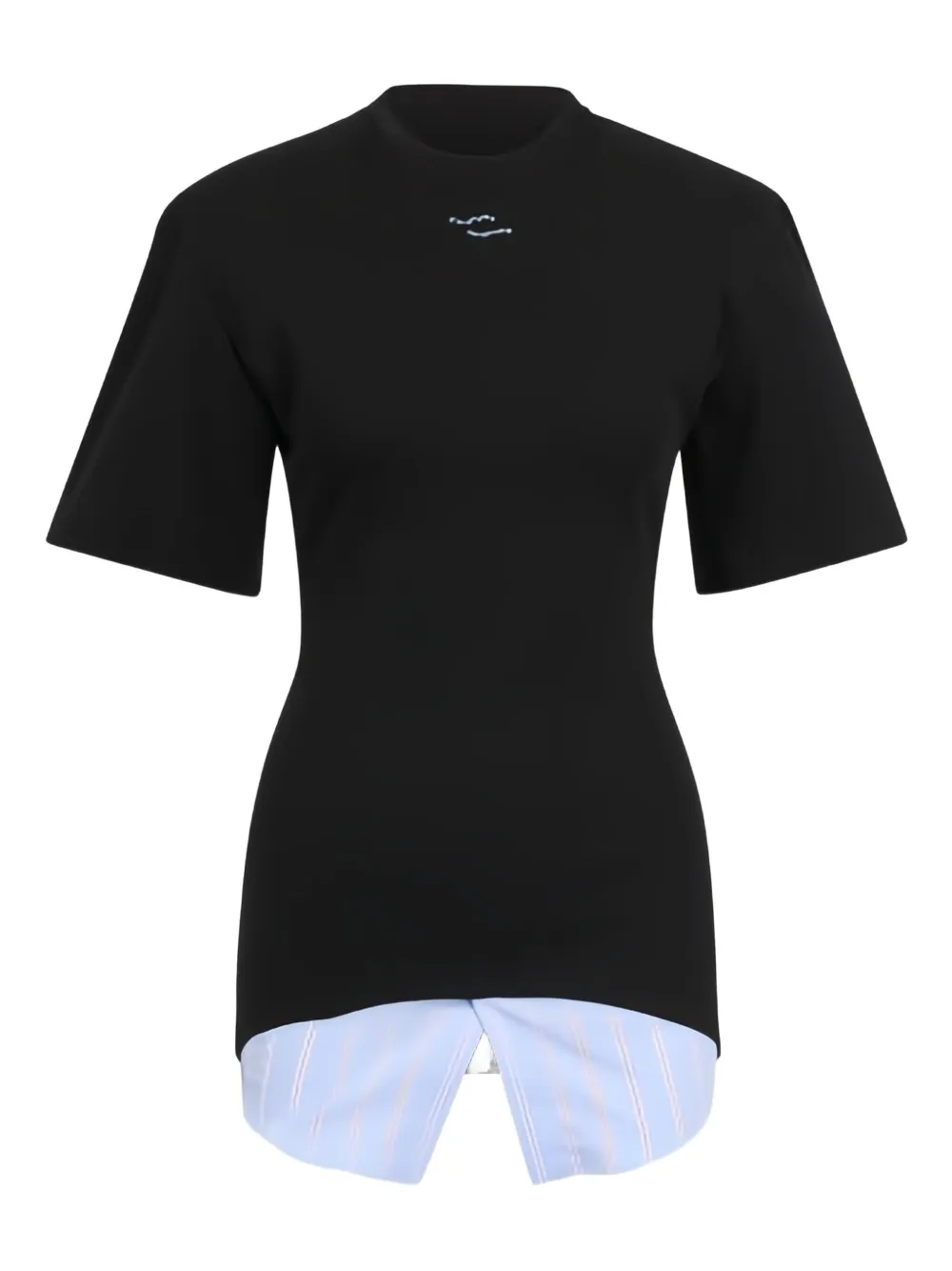 Ssheena playera a capas | negro | Image 1