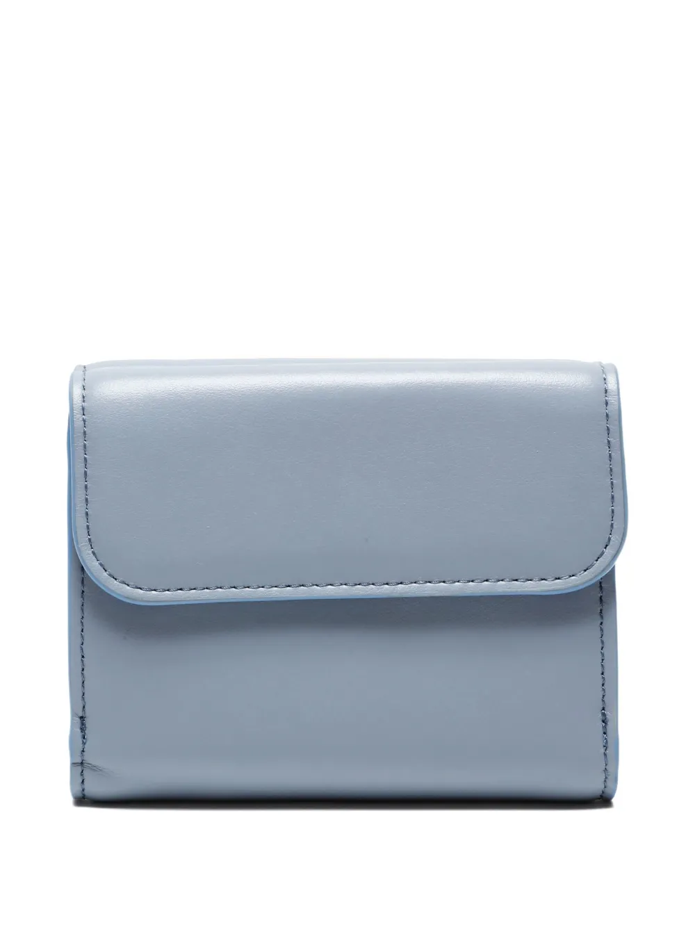 Pre-owned Chloé 2023 Sense Logo Wallet In Blue