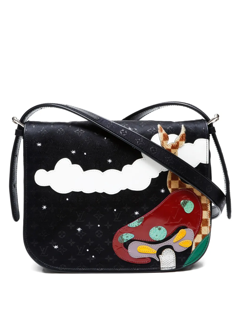 Louis Vuitton Pre-Owned 2002s Monogram Comte de Fe Musette shoulder bag | Black | Image 1