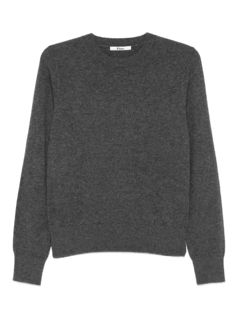 Rhea round-neck long-sleeve sweater