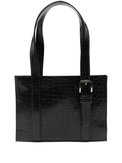Cordera crocodile-embossed shoulder bag