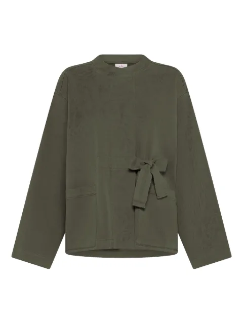 DEHA tie-waist patch-pocket jacket