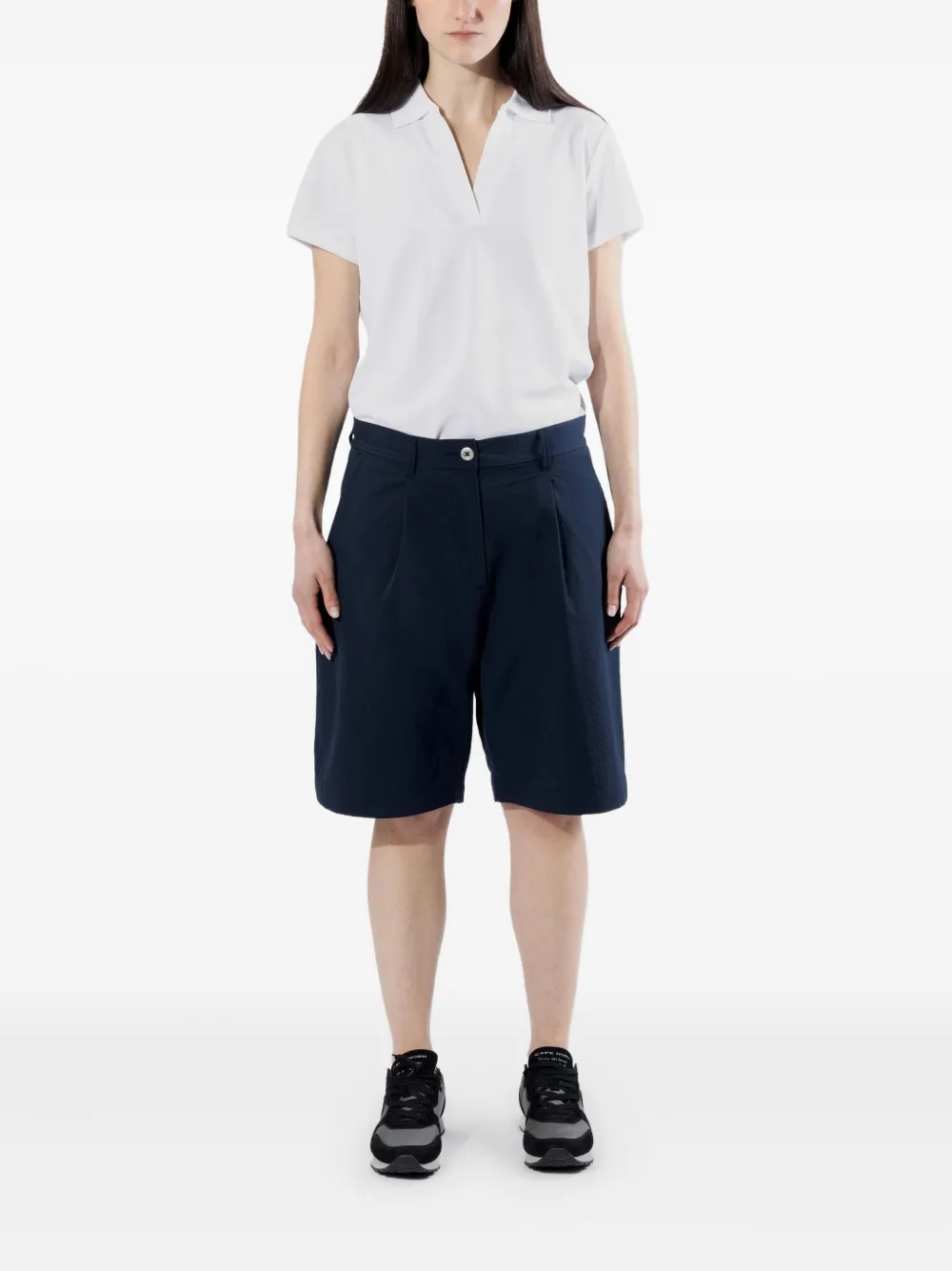 CAPE HORN pleated-front shorts | Knee-Length Shorts | Image 2