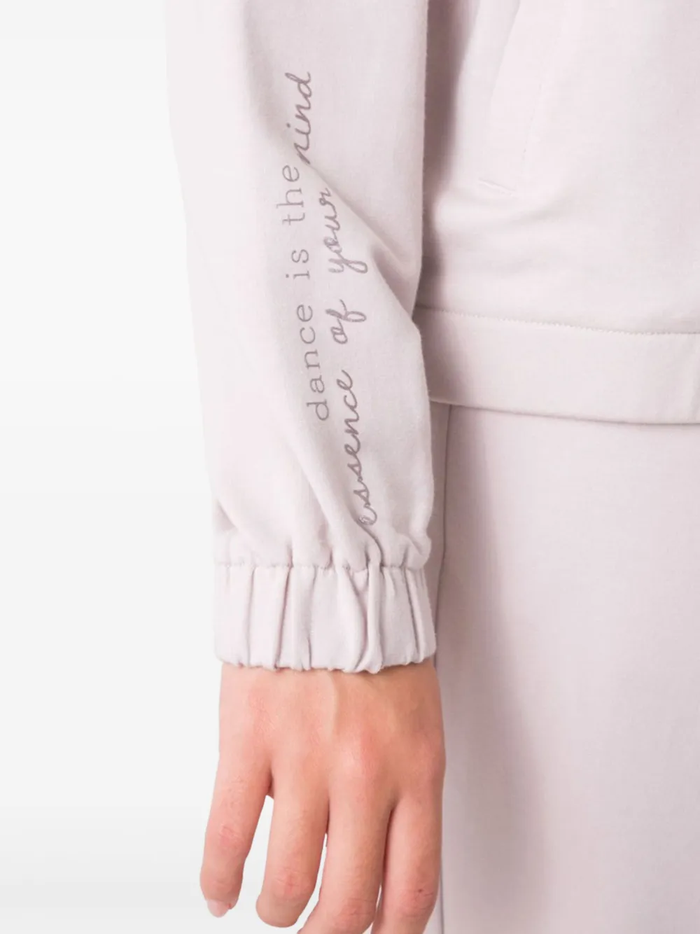 Dimensione Danza Zip-up Sweatshirt In Pink