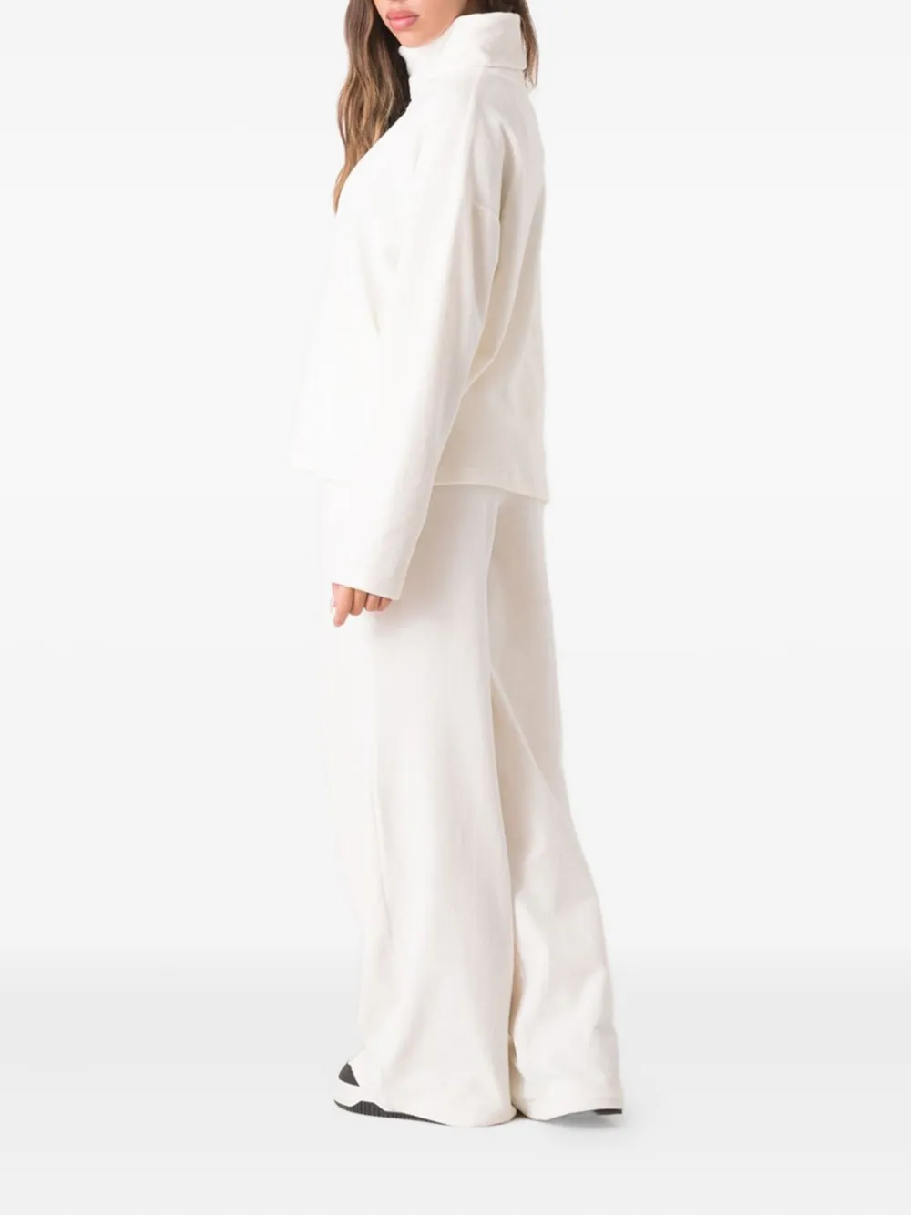 Dimensione Danza Roll-neck Sweater In Neutral