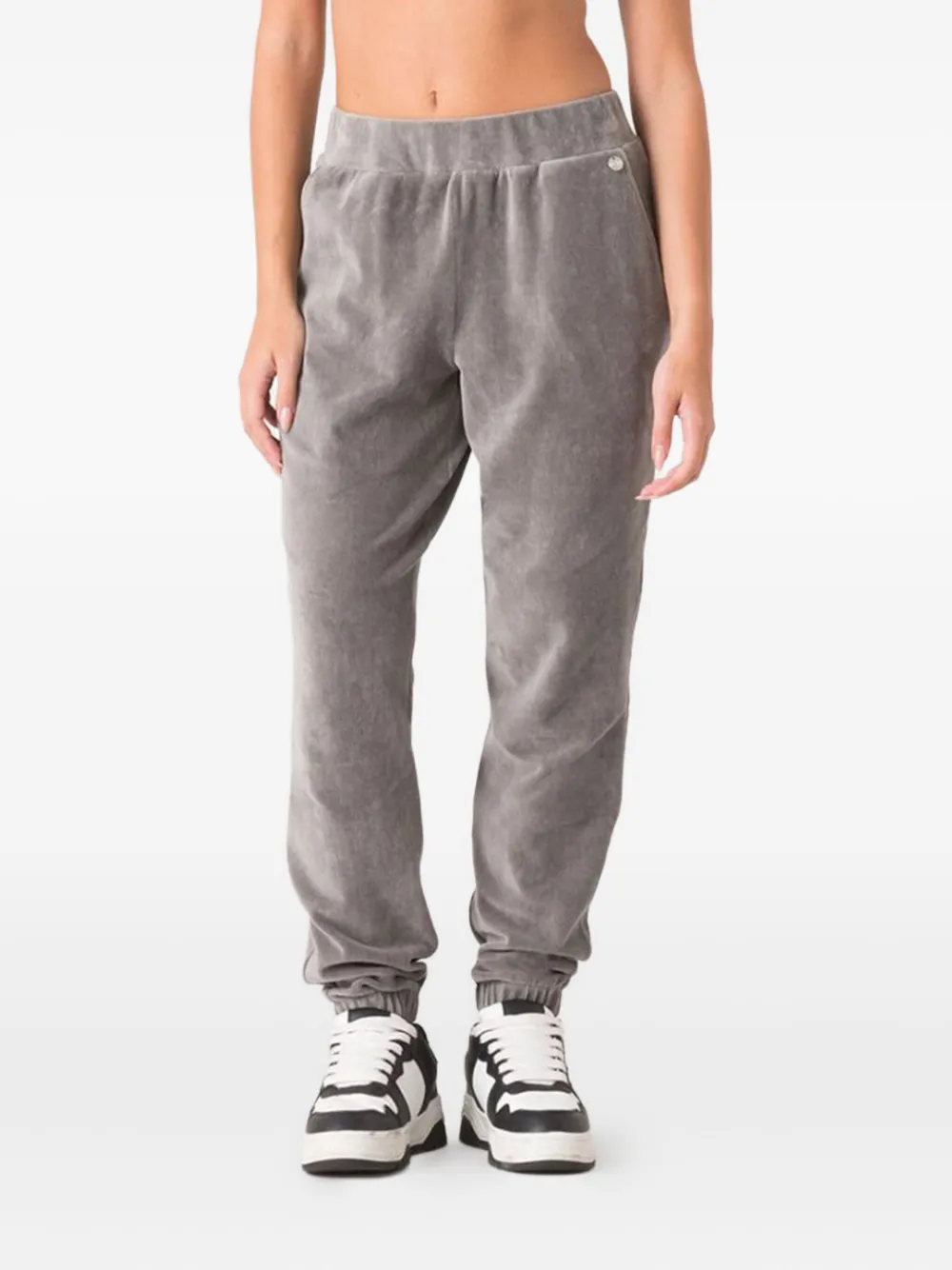 DIMENSIONE DANZA elasticated trousers | Grey | Image 1