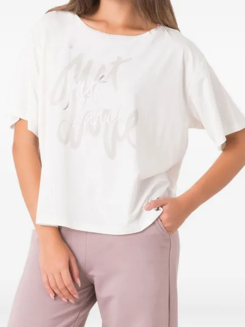 DIMENSIONE DANZA letter-print T-Shirt