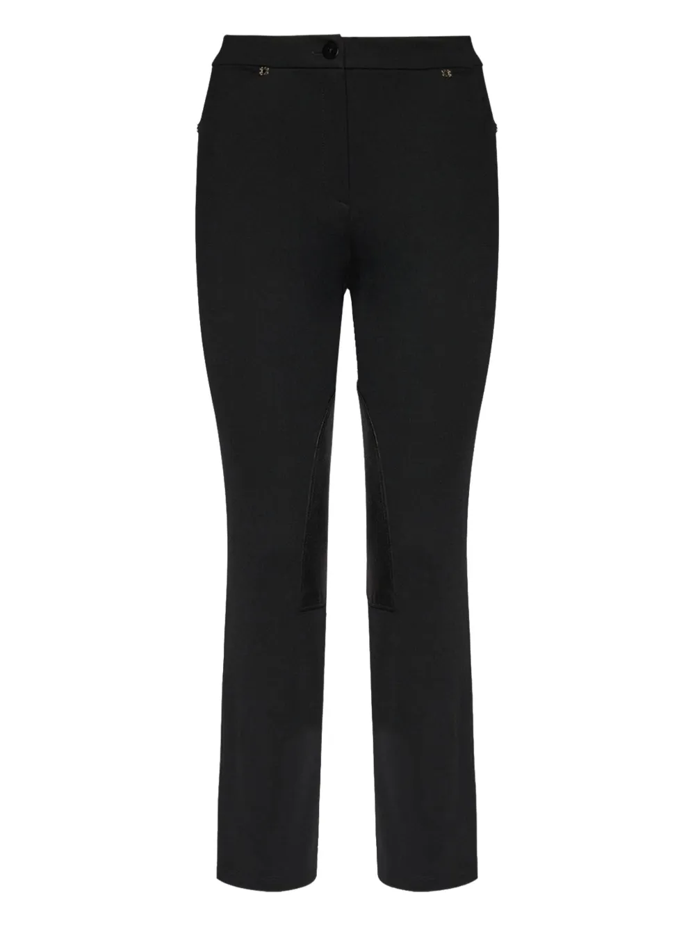 Elena Miro' Rivets-detail Trousers In Black