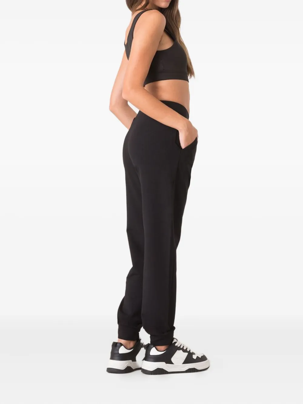 DIMENSIONE DANZA drawstring trousers - Zwart