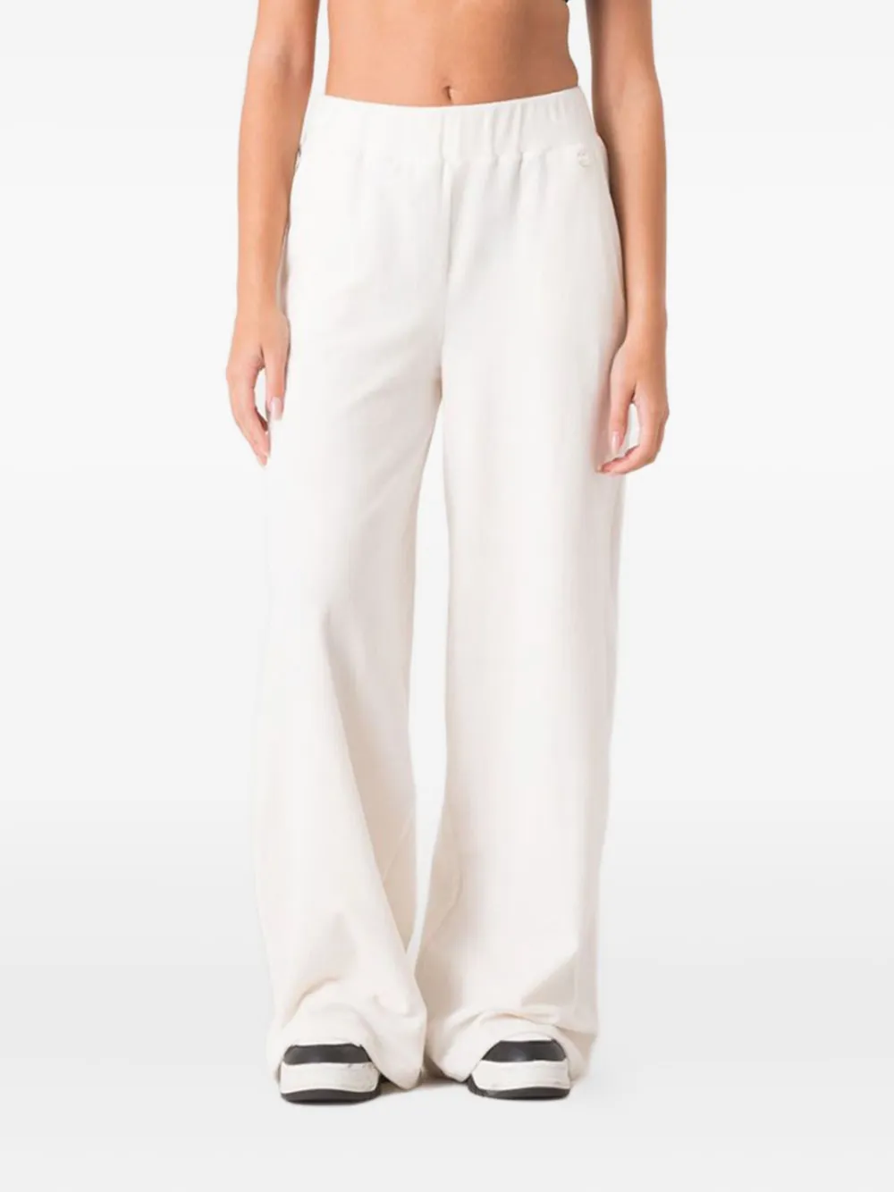 Dimensione Danza Wide-leg Trousers In White