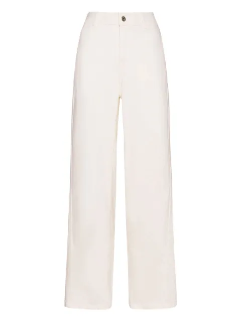 ELENA MIRO` button trousers