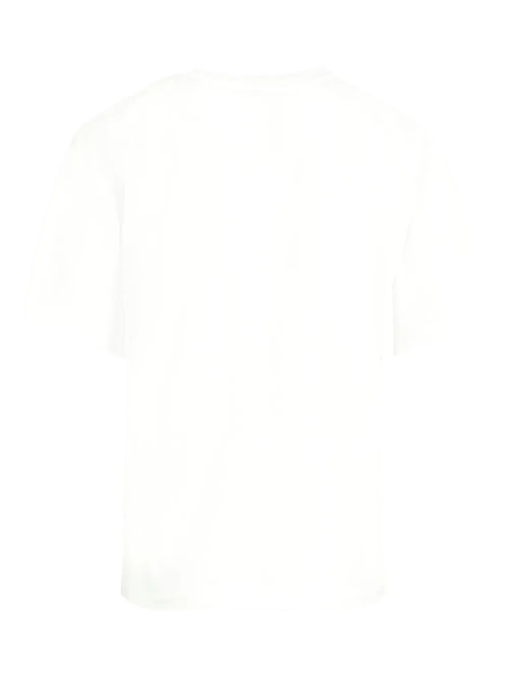 Moschino Globe-print Short-sleeved T-shirt In White